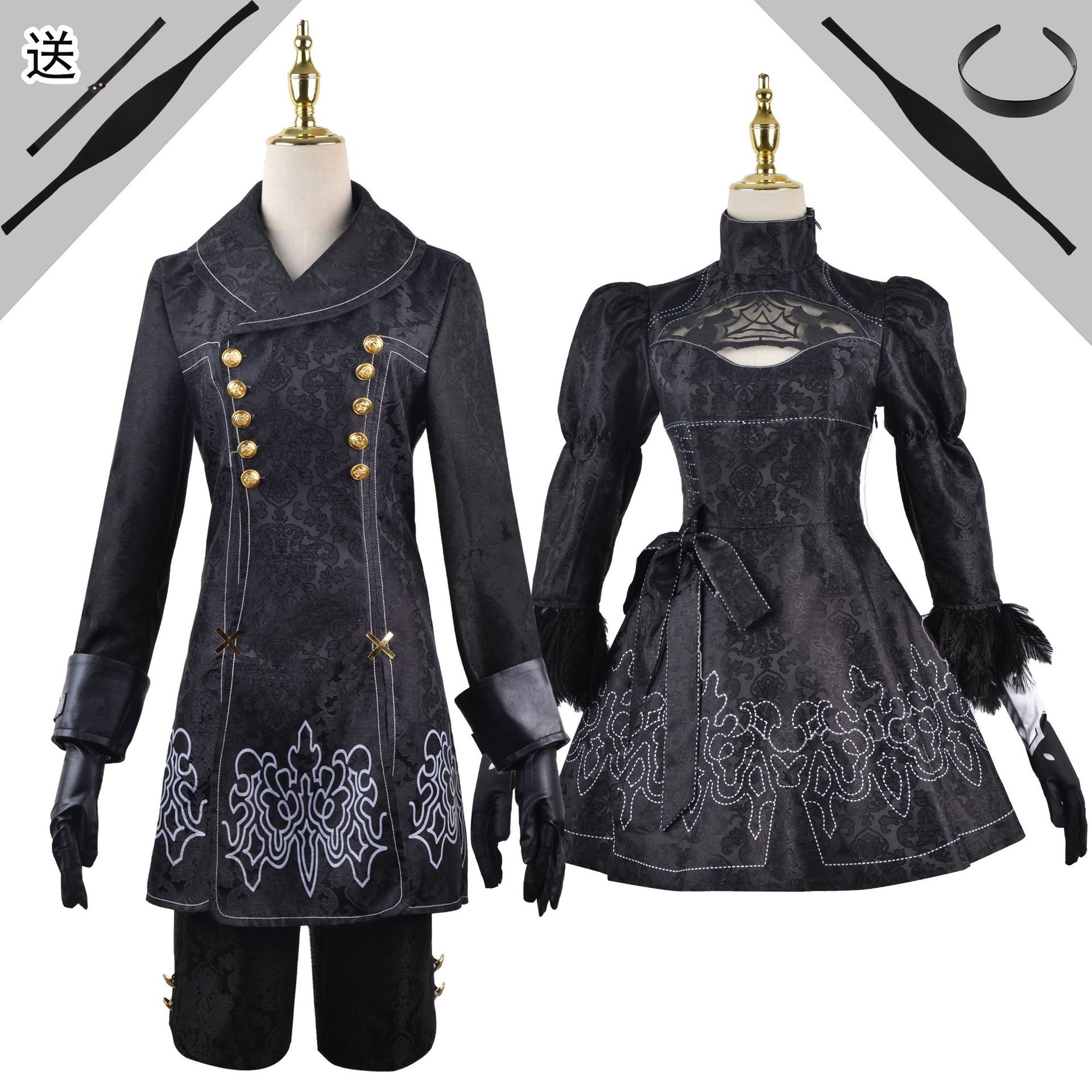Neil Mechanical Era Coswear Women s Clothing 9s Yuhaer 2b Sister Coscosplay 2d Clothing