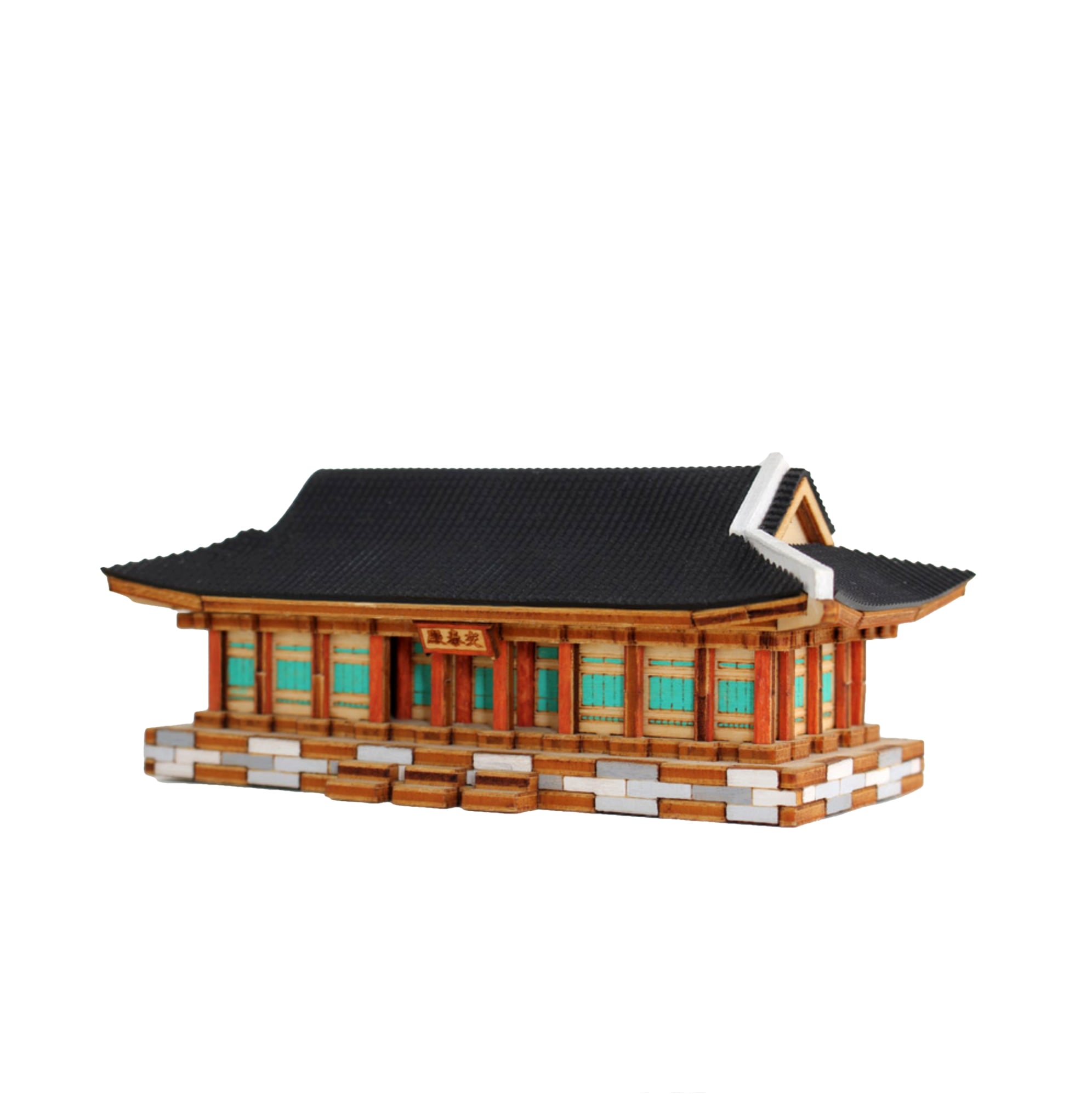 YoungModeler 景福宮シリーズ 交泰殿 木の模型 立体パズル 木のおもちゃ