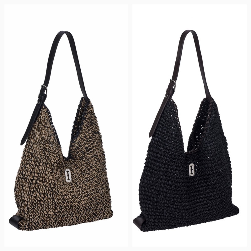 【VUNQUE】26SS BOATER DUO HOBO L : 2COLORS
