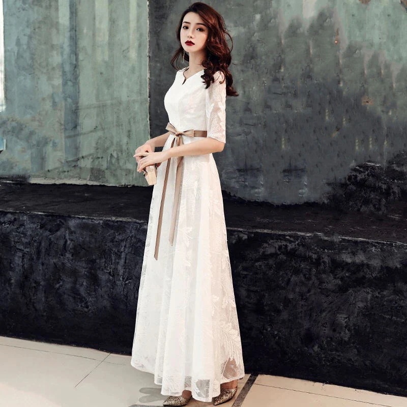 パーティードレス 結婚式 ドレス ミモレ丈 ロングドレス 演奏会 ドレス 二次会 ウェディングドレス