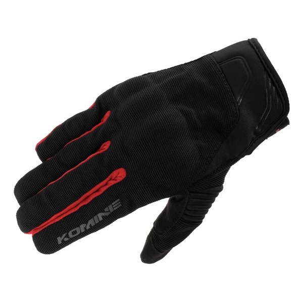 GK-1833 プロテクトメッシュグローブ ブレイブ ブラック/レッド Mサイズ GK-1833BKRDM