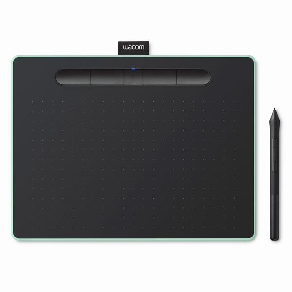 Intuos Mediumワイヤレス CTL-6100WL/E0 ピスタチオグリーン CTL6100WLE0