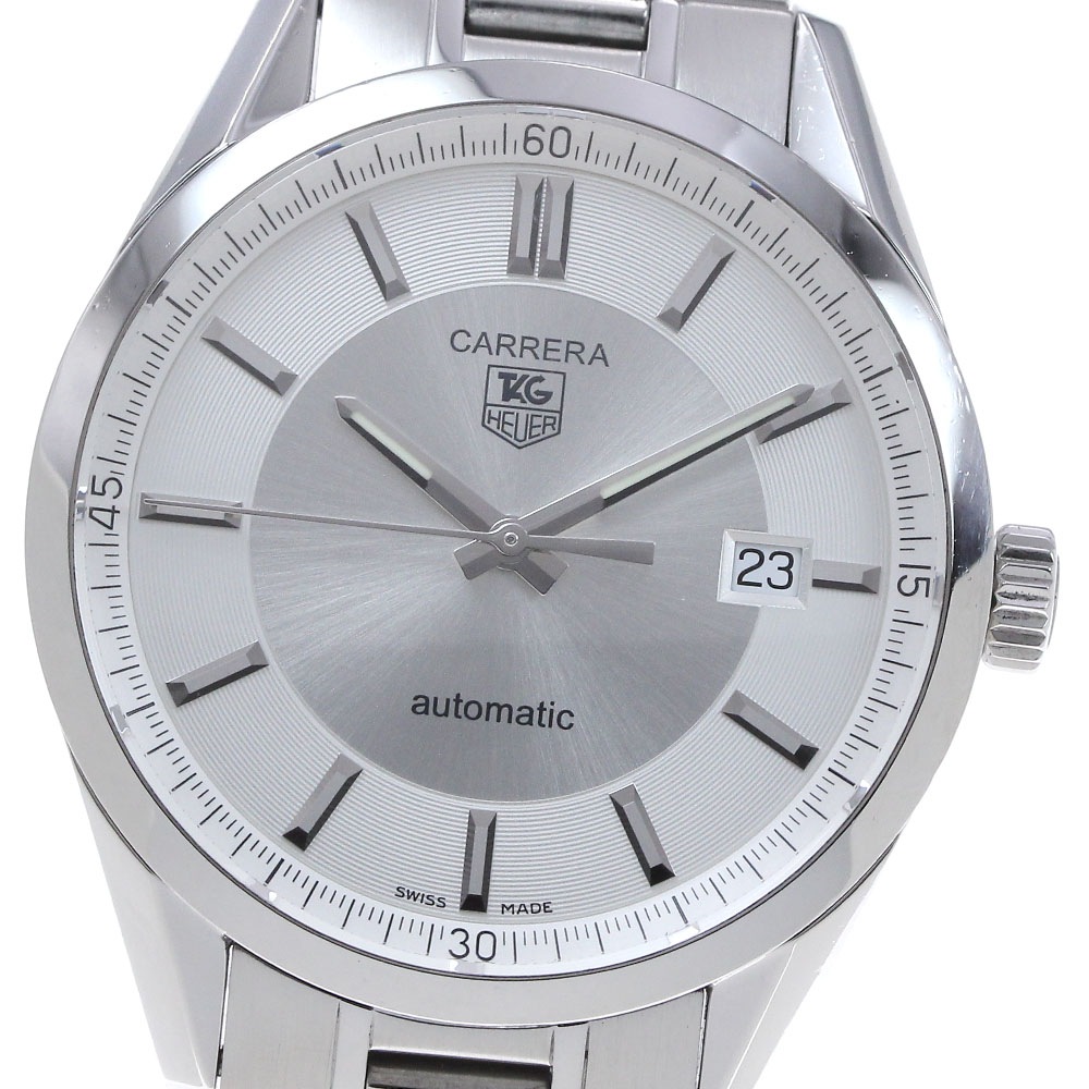 タグホイヤー TAG HEUER WV211A-0 カレラ キャリバー5 デイト 自動巻き メンズ _827880【中古】