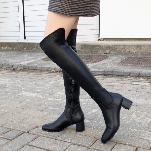 SOVO/SAXX/スパン/ロングブーツ/5cm