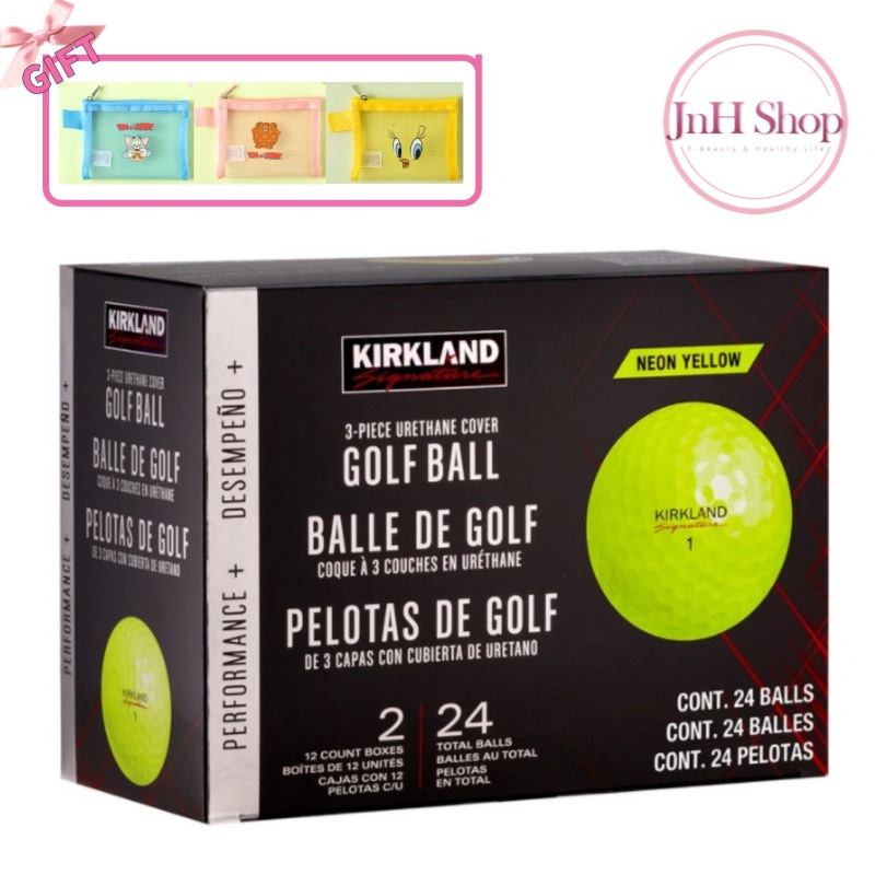 シグネチャー 3ピースゴルフボール バージョン2.0 イエロー 2ダース 24個入り コストコおすすめ 人気 新品