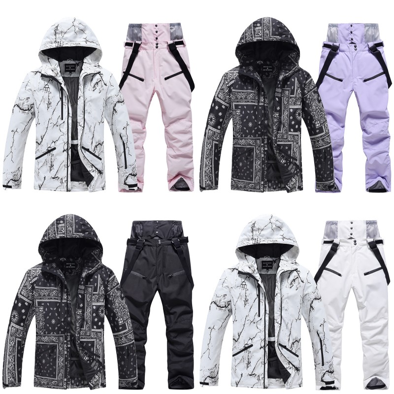 ウィンタースポーツ スノーボードウェア スキーウェア スノボウェア スキー 上下セット 男女兼用 撥水防風 保温 雪遊び 暖かい