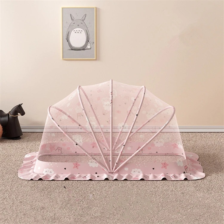 早い者勝ち 蚊帳カバー ベビーベッド 赤ちゃん 子供 折りたたみ式 ユニバーサル 蚊帳 パオ