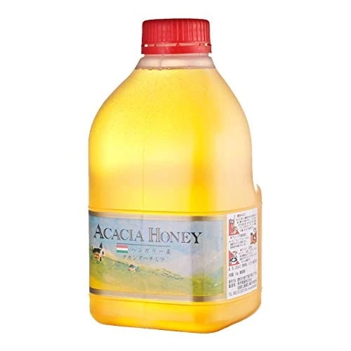 ハンガリー産 アカシアはちみつ 蜂蜜 (ポリ 2kg 大容量) 100％純粋 honey