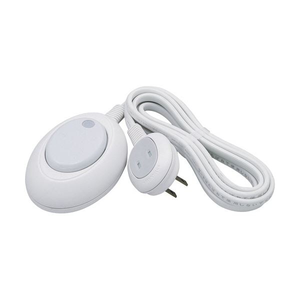 (まとめ) ELPA フットスイッチ 2mWFS-200B(W) 1個 (×3セット) 7,683円