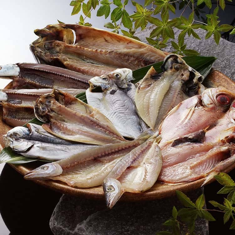 静岡 沼津「奥和」無添加干物 E 真あじ開き2枚（計120g） かます開き2枚（計160g） さんま開き2枚（計180g） えぼ鯛開き2枚（計180g） 金目鯛開き2枚（計180g） さば開き1枚（2