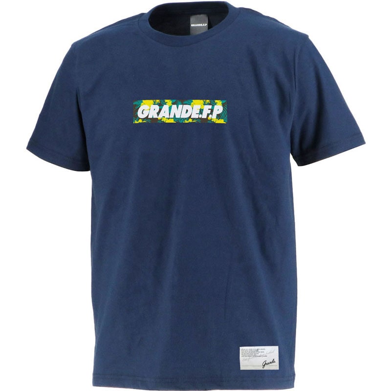 GRANDE.F.P(グランデエフピー) GRANDE.F.P.ハイビスカス.ラバーTシャツ フットサル 半袖Ｔシャツ (gfph19004-8765)
