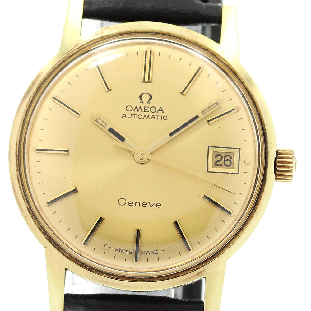 オメガ OMEGA 166.070 ジュネーブ デイト Cal.565 自動巻き メンズ _901326【中古】
