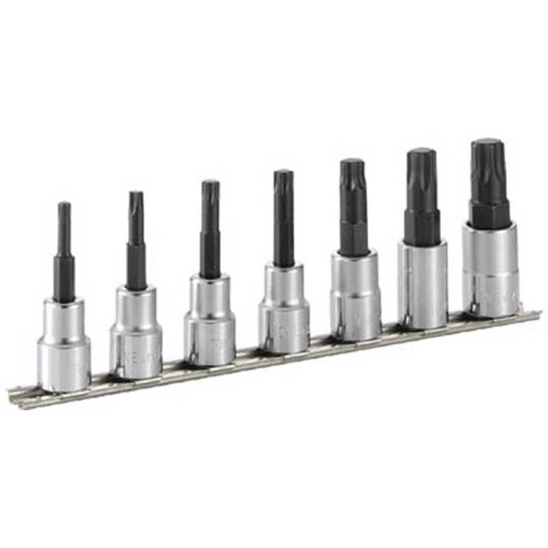 TONE　トルクスソケットセット(強力タイプホルダー付)　HTX407