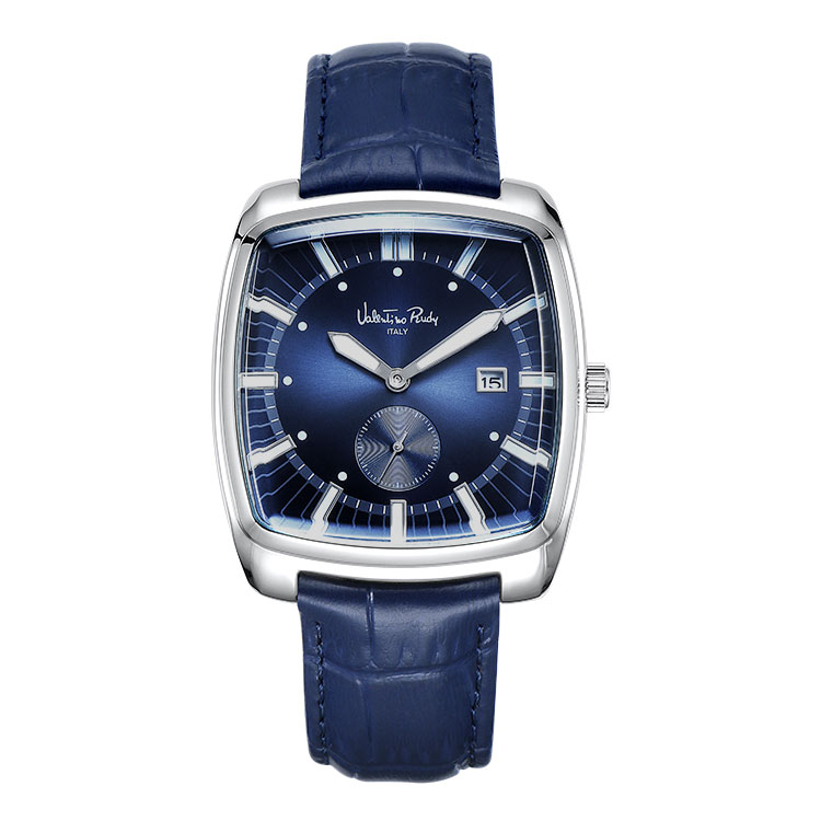 VR6569A-BLBL mens leather watch