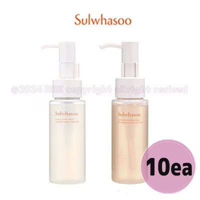 【合計500ml(50ml X10個）】설화수 순행 / 韓国化粧品 / 順行クレンジングフォーム/オイル