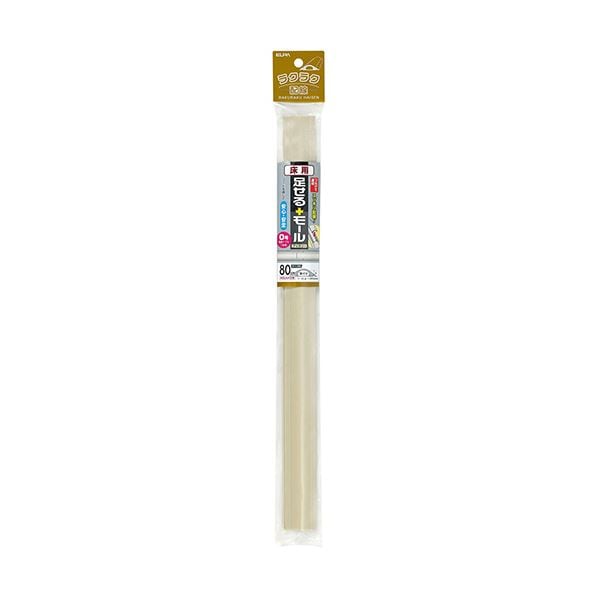 （まとめ）ELPA 足せるモール 床用0号40cm テープ付 アイボリー PSM-U040P2（IV）1パック（2本）(×10セット) 11,600円