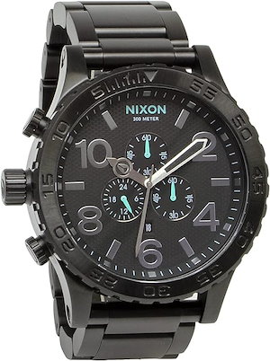 ニクソン NIXON 腕時計 A124-001 クロノグラフ ブラック