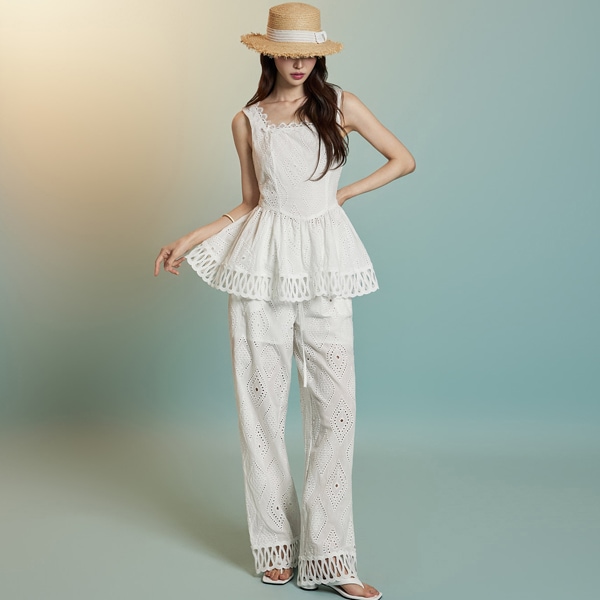 D5321 アイレット ツーピース