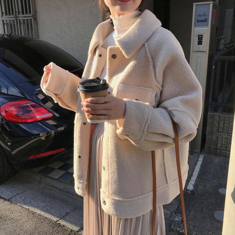 高級な質感 コート ボアアウター レディース ブルゾン ボアコート 秋冬 厚手 モコモコ 韓国風 ロングコート ボアジャケット おしゃれ あったか 防寒 30代 40代 50代