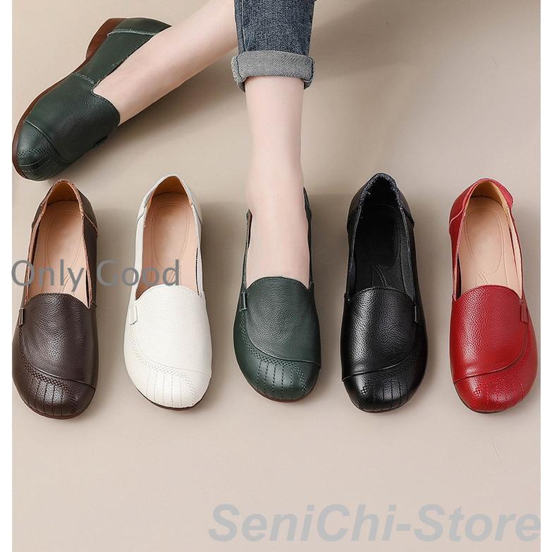 【今月限りのアクティビティ】【出荷が迅速である】スリッポン レディース 牛革 本革 シューズ ぺたんこ 革靴 コンフォート やわらか 歩きやすい 履きやすい クーポンを受け取る送料無料