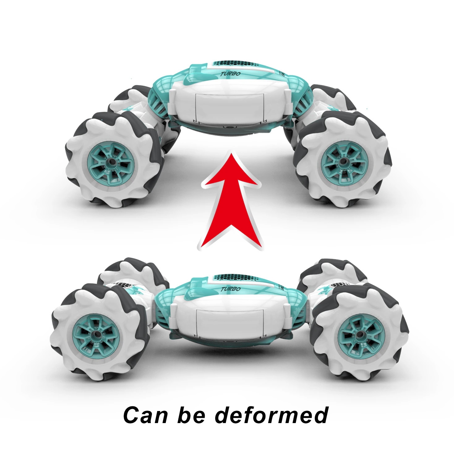 ミニリモコン高速車クロスカントリーよじ登る4駆特技変形ドリフトカーおもちゃ