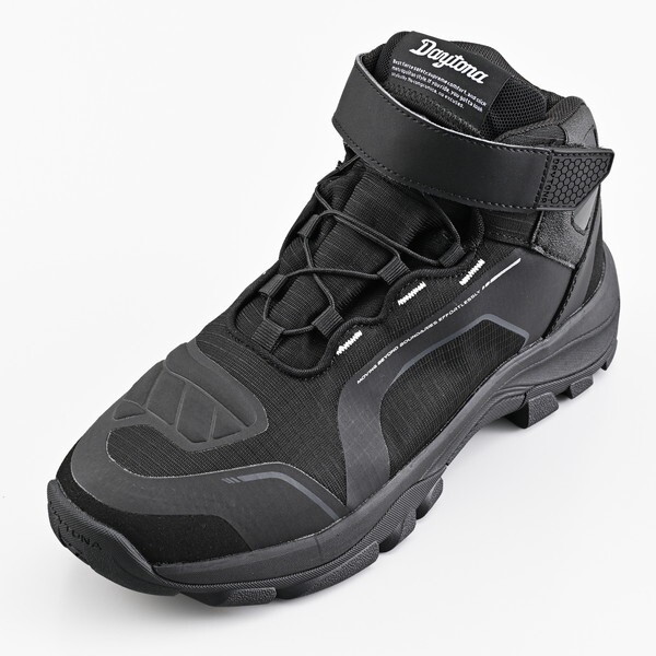 D62465 ライディングシューズ バイク シューズ 防水 特殊インソール R-WP DS-502 ブラック 26.0cm