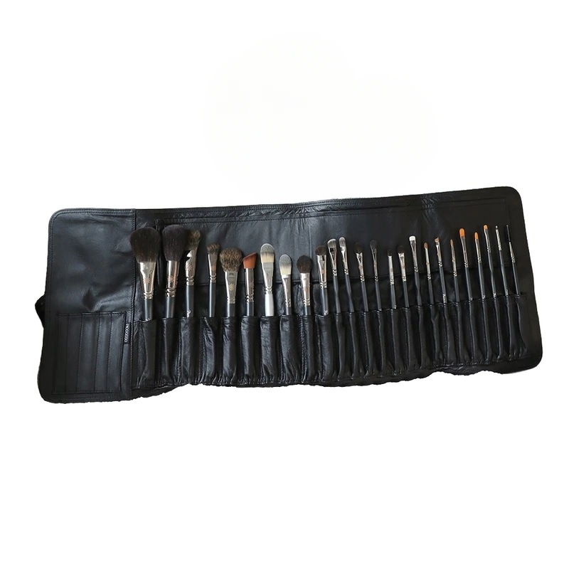 [ピカソ]プロフェッショナルブラック25種メイクブラシセット