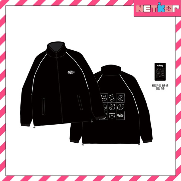 ATEEZ - WINDBREAKER JACKET [ ATEEZ x ANITEEZ IN THE CALLING POPUP MD ] 公式グッズ エイティーズ