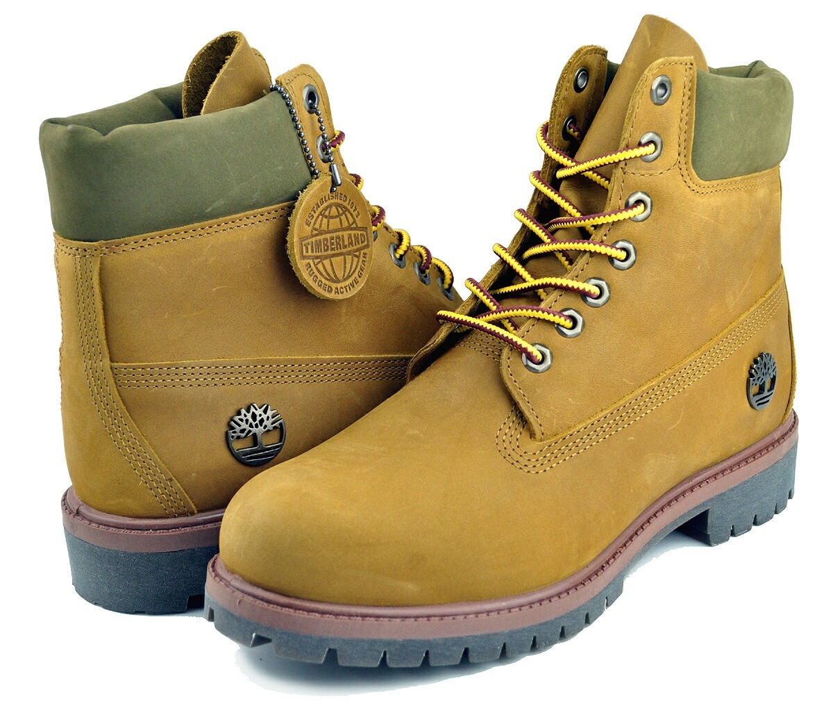 6インチ プレミアムブーツ ウィート ウォータープルーフ レザー 防水 プリマロフト a2p6w-en1