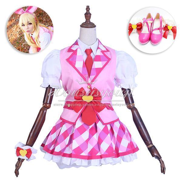 【ハロウィン】アイカツプラネット! 風 星宮いちご コスプレ衣装 ウィッグ 靴 cosplay コスチューム イベント アニメ ハロウィン仮装 変装