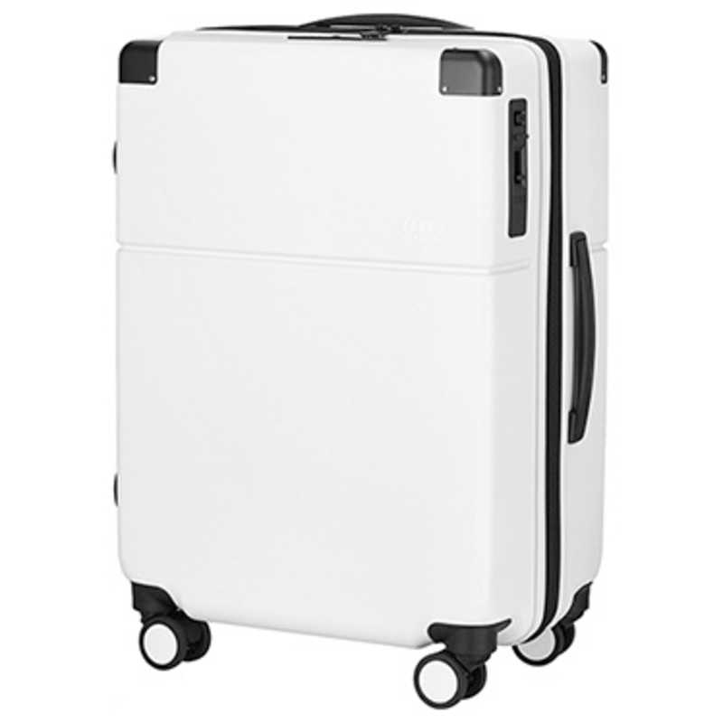 TAKEOKIKUCHI　スーツケース フレームタイプ ホールロック エキスパンダブル機能 ホワイト [TSAロック搭載 /55L /3泊～5泊]　TK-SSC002
