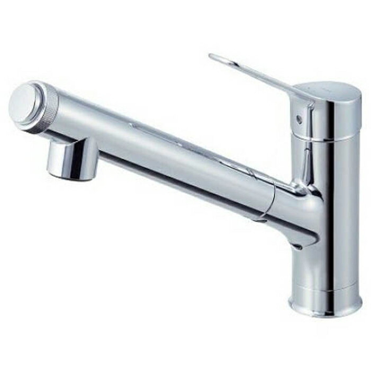 【在庫有・即納】LIXIL(リクシル) INAX キッチン用 台付 ハンドシャワー付浄水器内蔵シングルレバー混合水栓 エコハンドル 浄水 一般地 RJF-971Y