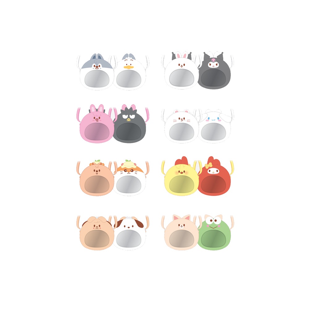 【SPECIAL GIFT EVENT】 Stray Kids - PLUSH PVC CROSS BAG / SKZOO X SANRIO CHARACTERS / SKZ / グッズ