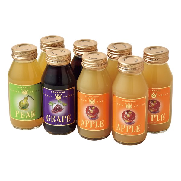 余市ストレートジュース 3種/8本セット ZOA550581690