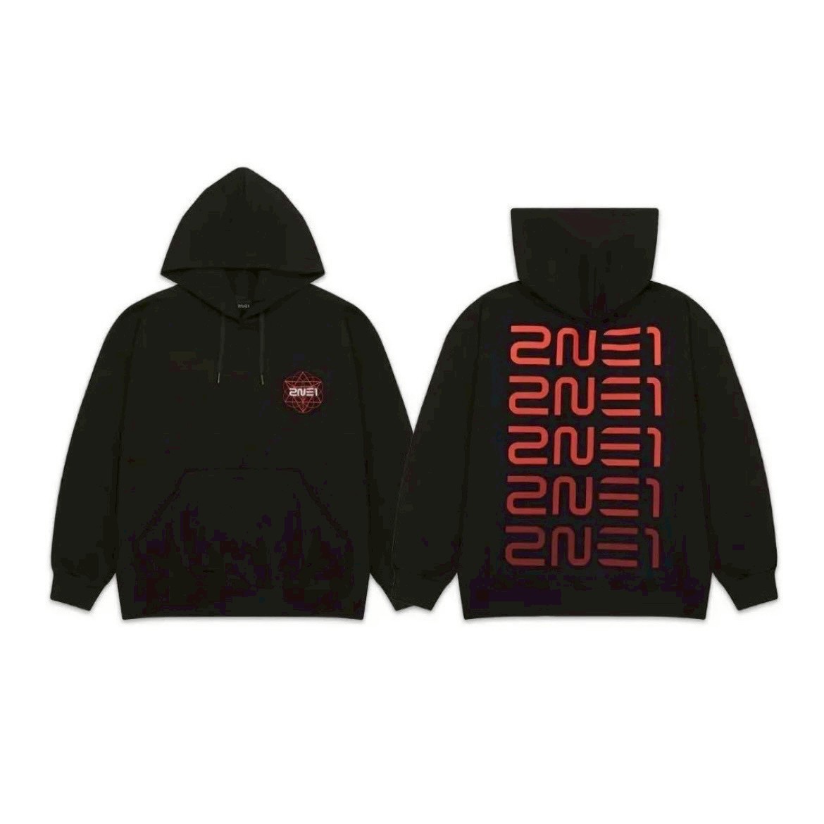 【国内発送】【即日】 公式 2NE1 LOGO HOODIE WELCOME BACK IN SEOUL