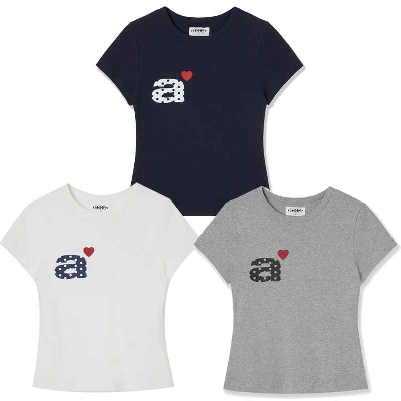 DOT SMALL LETTER TEE 半袖 tシャツ クール