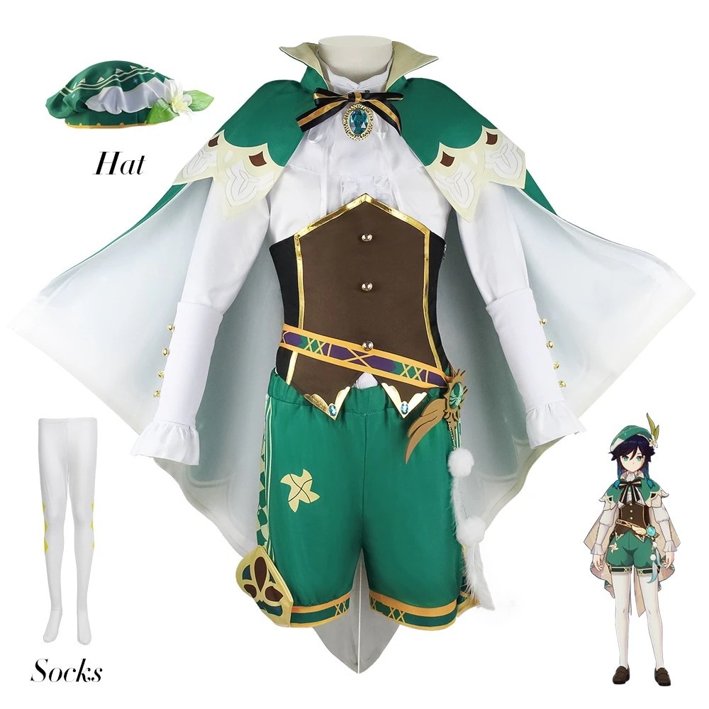 【2026新作-1474】ウェンディ原神cos服コスプレアニメコスプレ衣装演出服ウェンディcos服