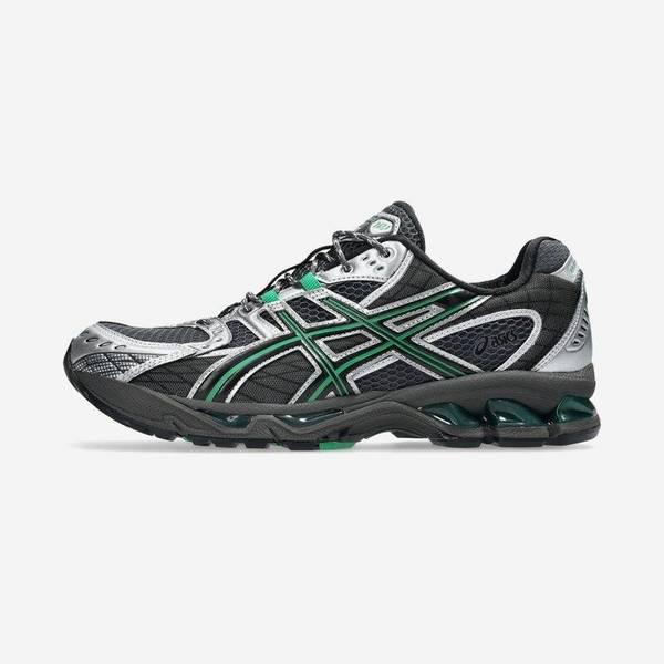 ゲル - ニンバス10.1 - OBSIDIAN GREYGREEN BASIL 1203A543 387979 911372