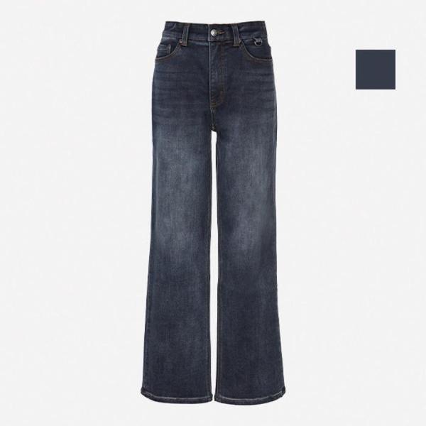 HC07 女性インバンド起毛ルーズフィットデニムパンツ NQL683 (S42292720)