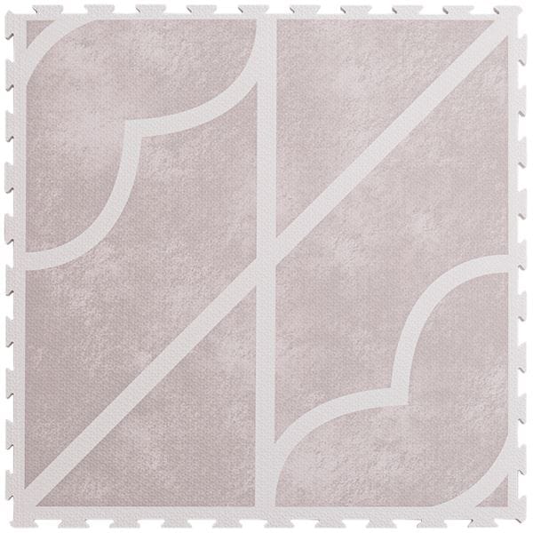 [36枚入（9枚組x4個）] ジョイントマット キュロス グレー 約60x60x1.2cm