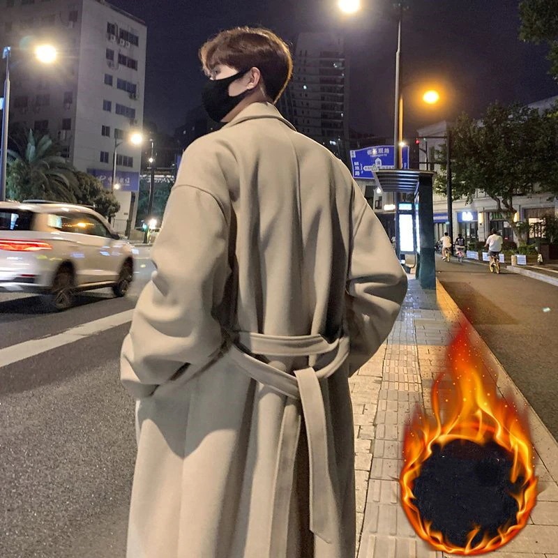 ダッフルコート メンズ 秋冬 ロング丈 ベンチコートゆったり チェスターコート 厚手 オーバーコート体型カバー