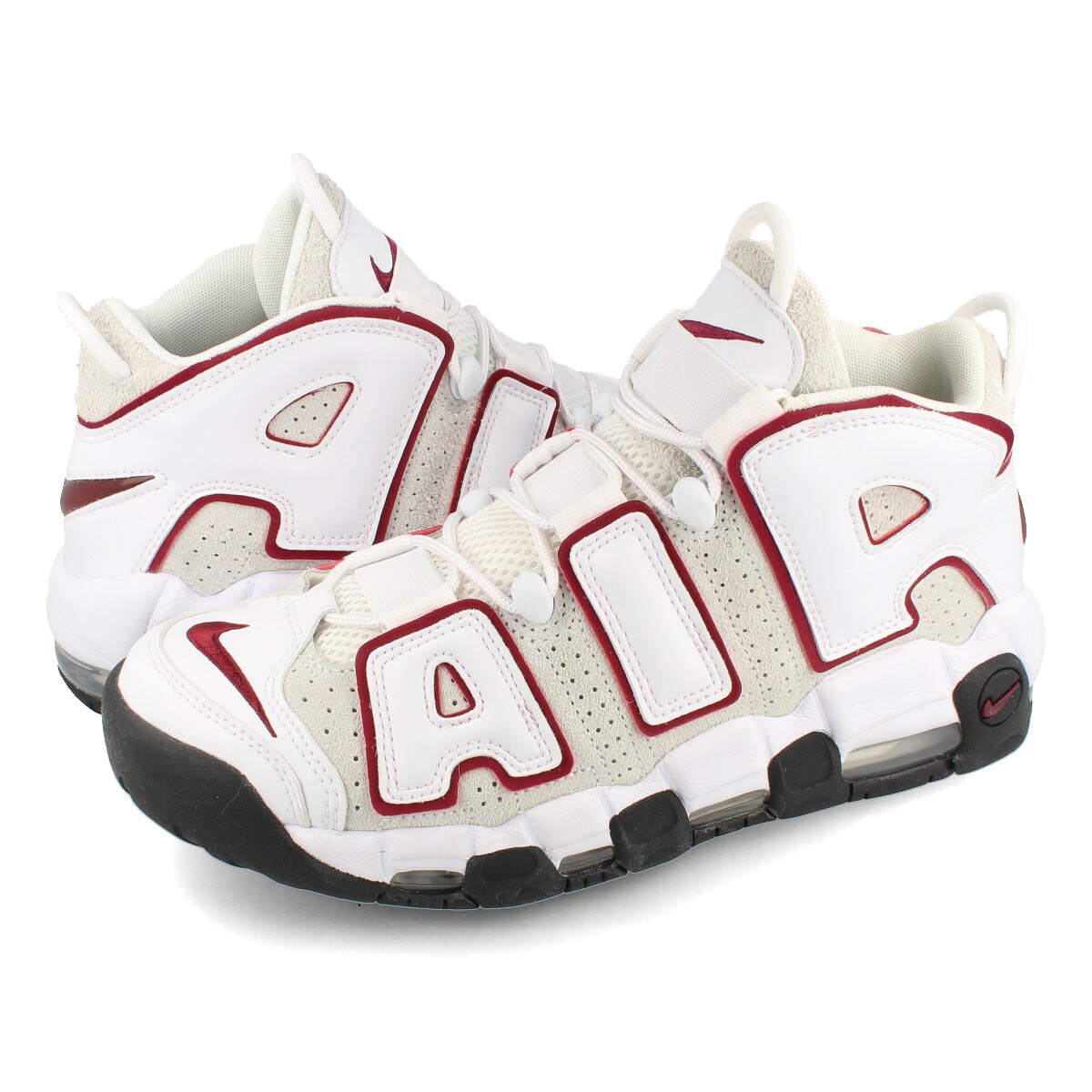 AIR MORE UPTEMPO ’96 WHITE/TEAM RED/SUMMIT WHITE 【VINTAGE BULLS】