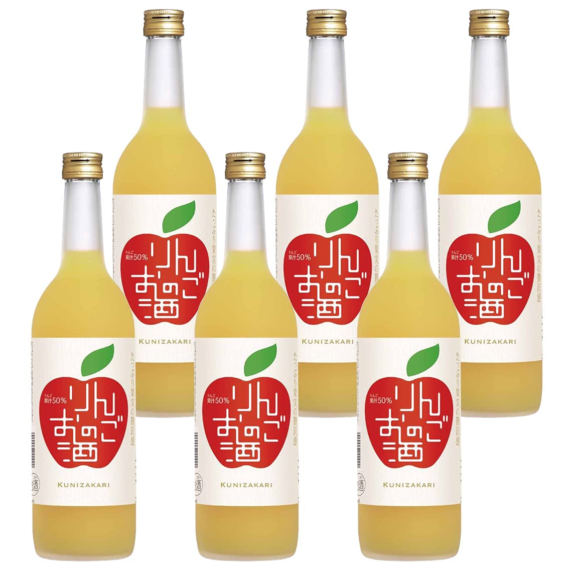 中埜酒造 國盛 りんごのお酒 [ リキュール 720ml×6本 ]
