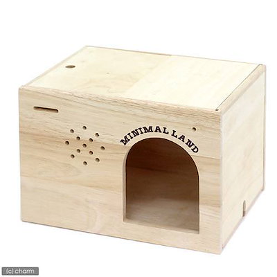 他サイト： ラビットボックス　うさぎ　モルモット　チンチラ　ハウス　木製　ＣＲＣ50―20―51―40―00の商品画像