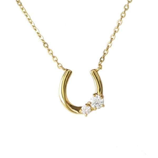 リボン済&紙袋 正規品 ネックレス レディース 馬蹄モチーフ ネックレス ペンダント シルバー プレゼント 祝い