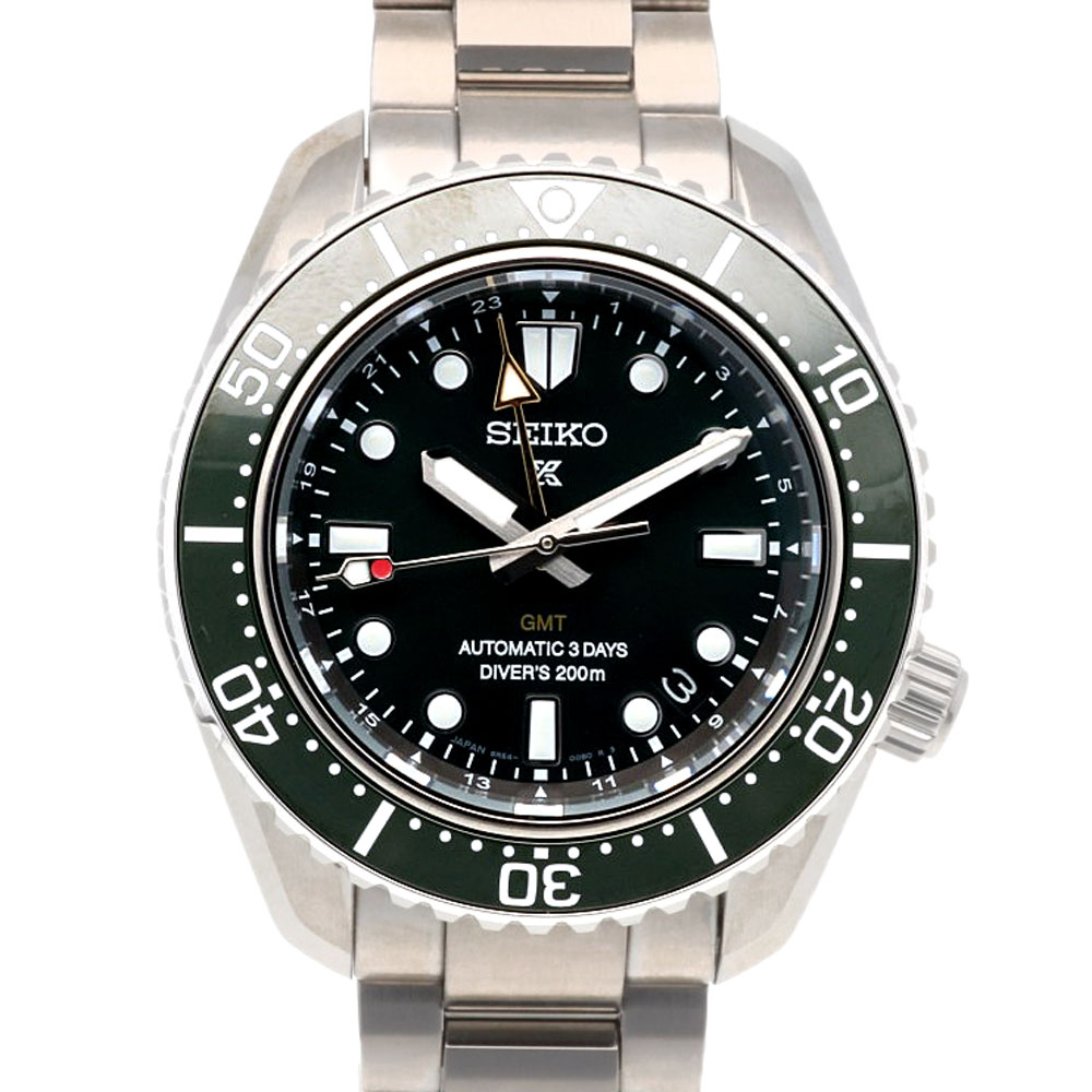 セイコー プロスペックス 腕時計 ステンレススチール SBEJ009(6R54-00D0) 自動巻き 1年保証 SEIKO 中古 美品