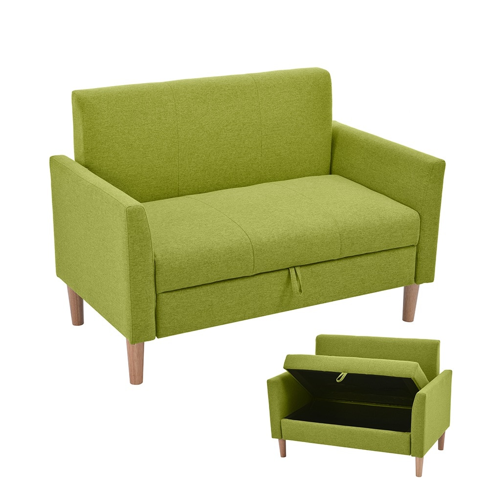 【国内即発送】ソファー ソファ 2人掛けソファ 収納付き 五つの色が選択可能 圧力分散 人気商品！