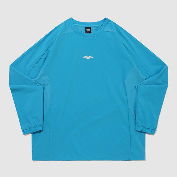 オールラウンドストレッチ長袖ピステ UR121SWT22 TURQUOISE