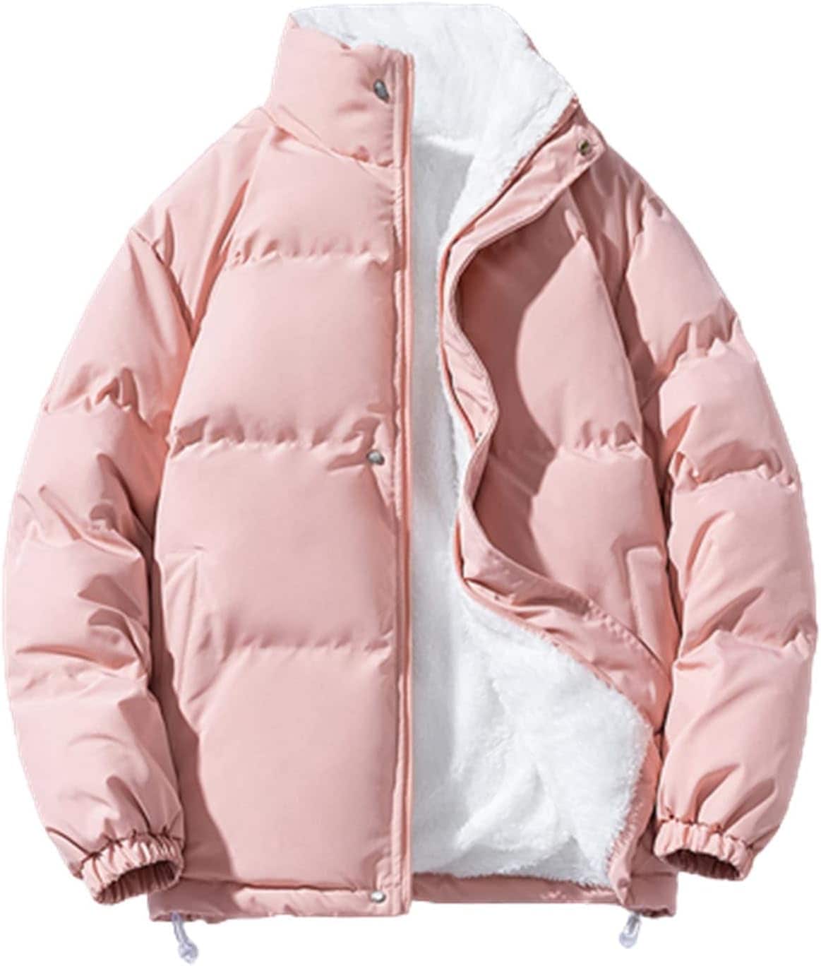 冬服 メンズ 中綿ジャケット 裏ボア 寒さ対策 キルティング 厚手 防寒着 立襟 ダウンコットン 保温 暖か シンプル 無地 大きいサイズ 綿服 アウター 日常 通勤 通学 登山 ユニセック