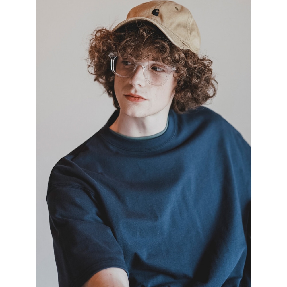WV PROJECTシックスティン半袖TシャツネイビーCJST7500